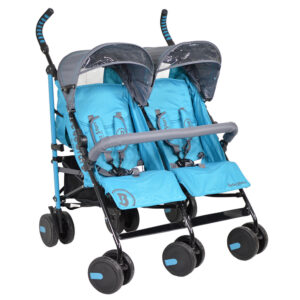 Bebe Stars Καρότσι Διδύμων Twin Lux Blue 7801-181