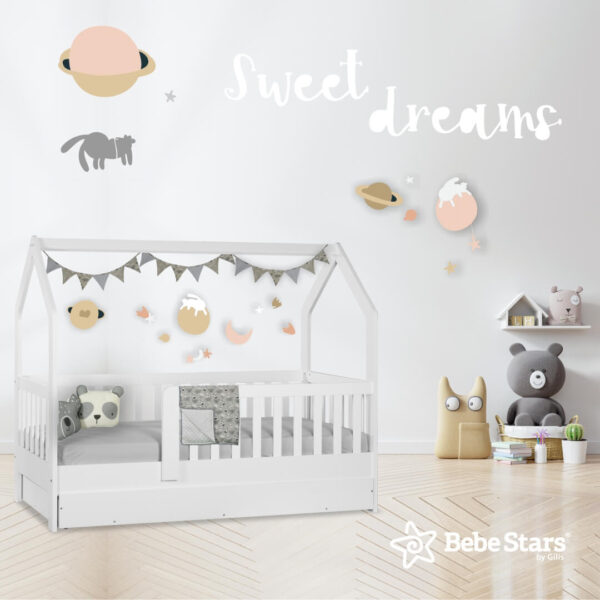 Bebe Stars Κρεβάτι Sleep with me Montessori 428-02