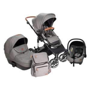 Bebe Stars Πολυκαρότσι Belize 3σε1 Grey 390T-186