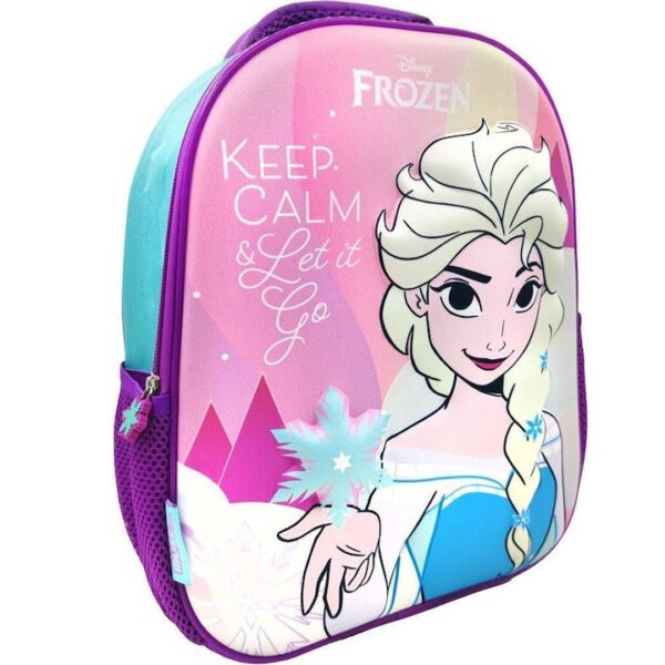 Must Σχολική Τσάντα Πλάτης Νηπιαγωγείου Disney Frozen Keep Calm And Let It Go