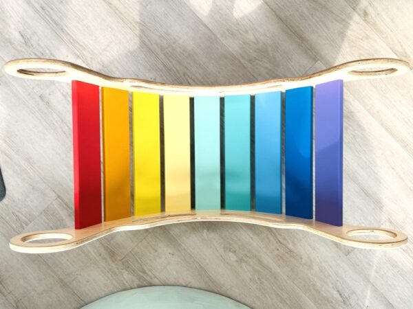 Elis Design Montessori Ξύλινη Κούνια 6 σε 1 Smile Rainbow - Image 12