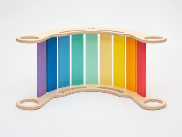 Elis Design Montessori Ξύλινη Κούνια 6 σε 1 Smile Rainbow - Image 5