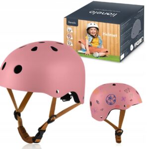 Lionelo “Helmet” Παιδικό Κράνος Ποδηλασίας 50-56cm Pink Rose