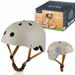 Lionelo “Helmet” Παιδικό Κράνος Ποδηλασίας 50-56cm Beige Sand