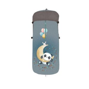 Interbaby Panda Luna Universal Ποδόσακος Καροτσιού Grey