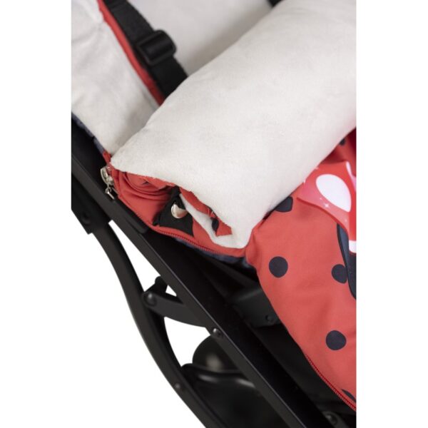 Interbaby Minnie Topos Universal Ποδόσακος Καροτσιού Red - Image 5