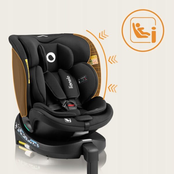 Lionelo Navy i-Size κάθισμα αυτοκινήτου 40-150 cm isofix Black Tirquase - Image 2